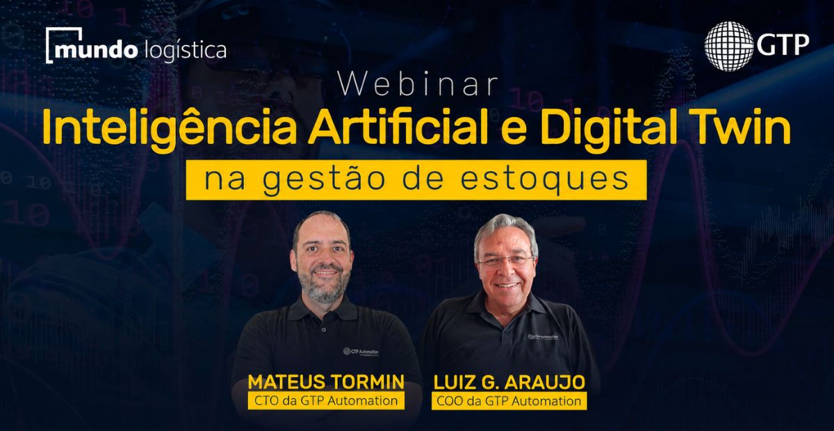 IA + Digital Twin na gestão de estoque: o que mostramos no webinar